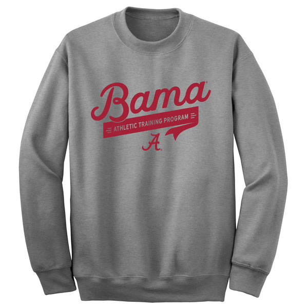 Bama Athletic Training Program Script Sweatshirt