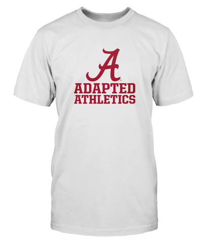 Adapted Athletics Alabama A - Comfort Colors White