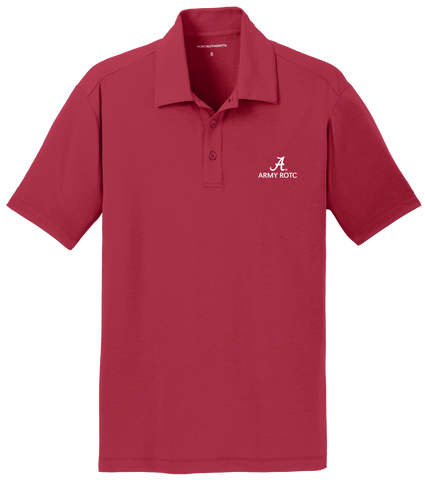 Army ROTC Men's Performance Golf Shirt - Crimson