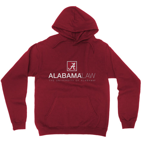 School of Law Logo Stacked Hoodie