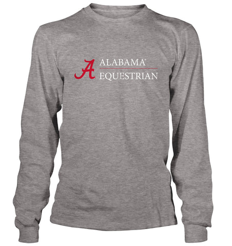 Alabama Equestrian Logo - Long Sleeve